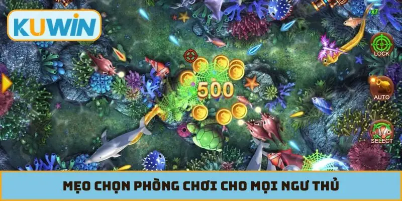 Mẹo chọn phòng chơi cho mọi ngư thủ